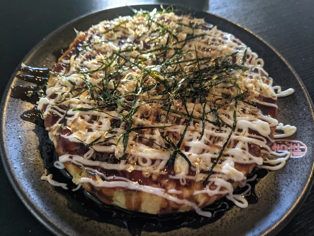 Seafood Okonamiyaki